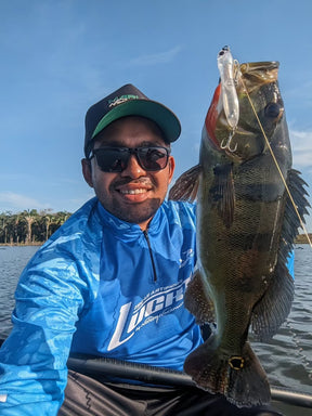 Isca ZIG ZARA Nelson Nakamura - 9CM - OPACA CABEÇA VERMELHA