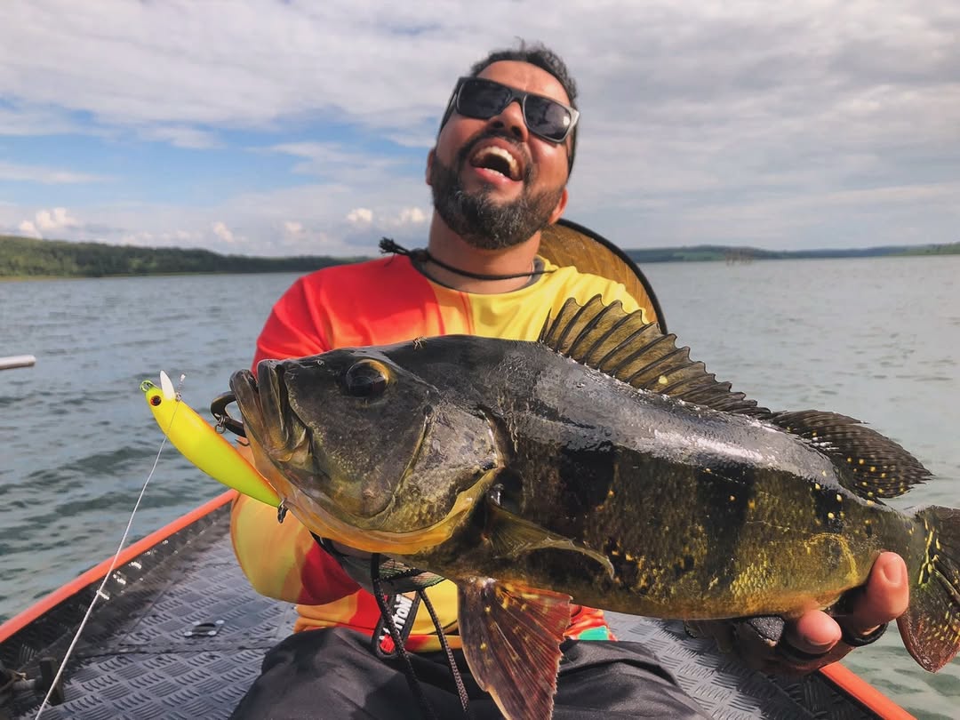 Isca BORÁ Nelson Nakamura - 10cm - ROSA TRANSPARENTE