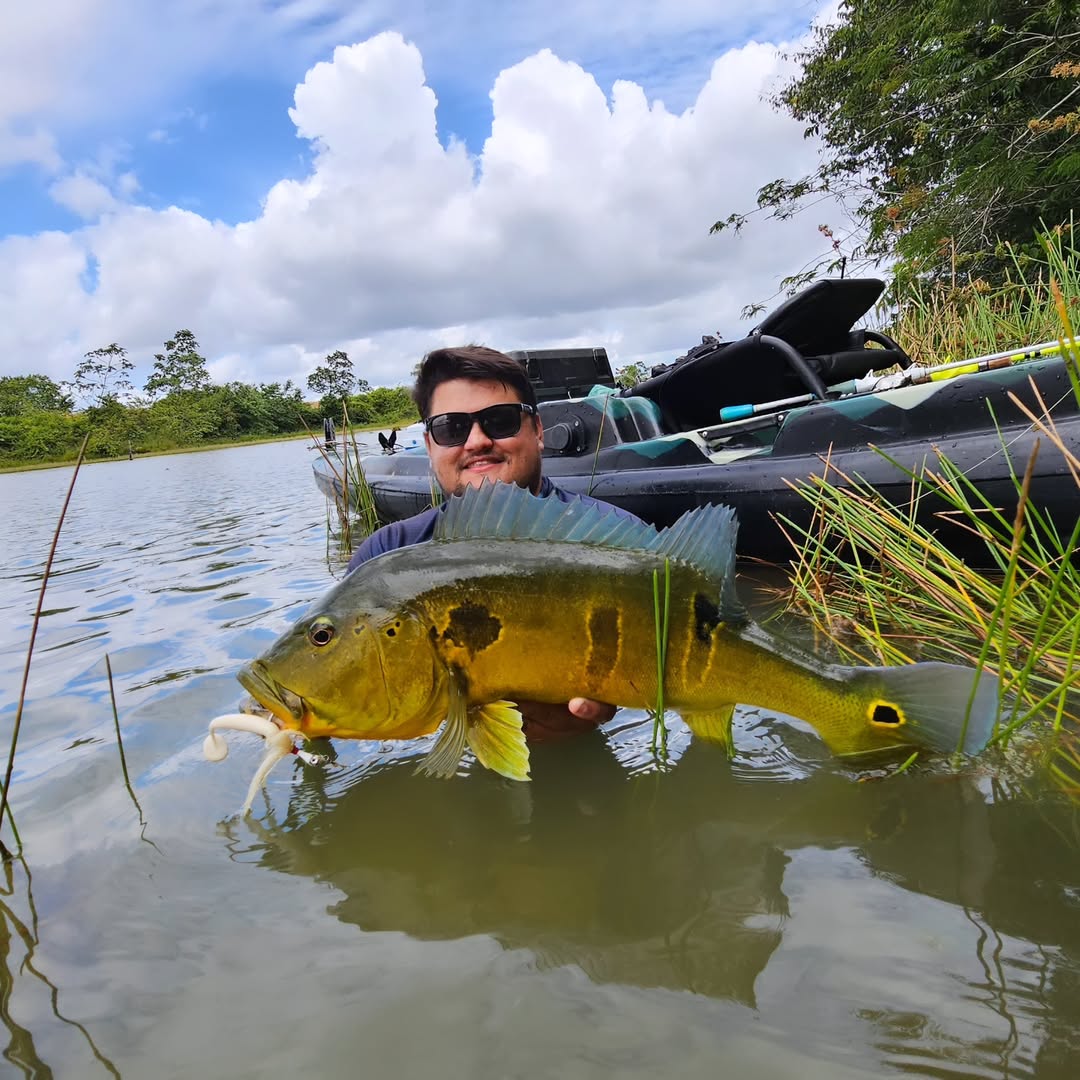 Isca SHAD X-TRAP Lopes - 10 cm / 3 UND - PÉROLA